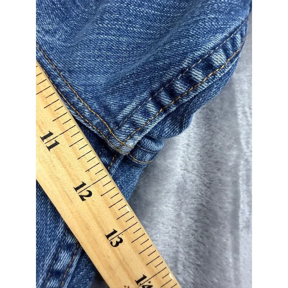 Wrangler Relaxed Fit Jeans Mens 40 x 29 Blue Denim Straight Leg Pants